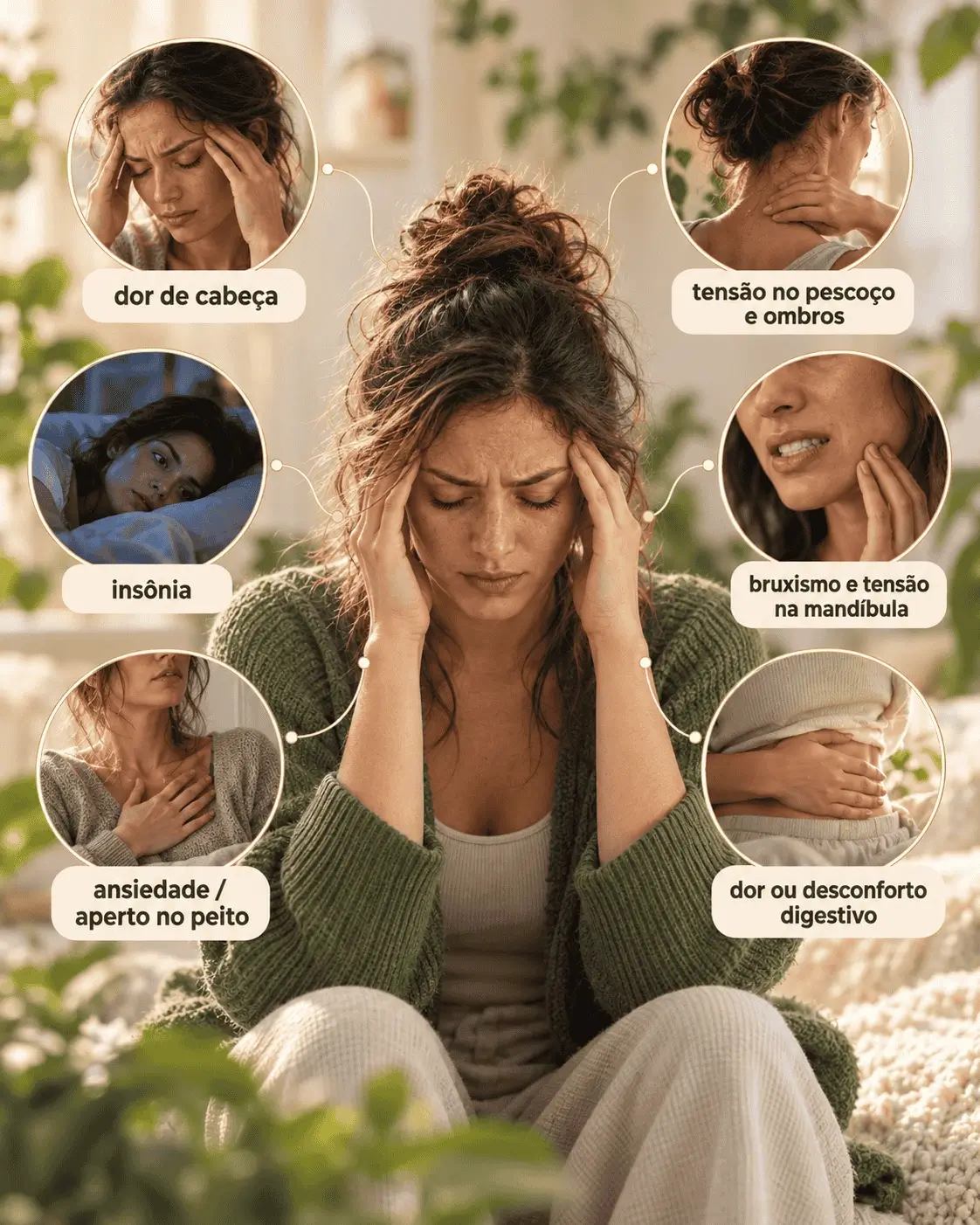 Situações físicas e emocionais catalogadas no Manual SOS Energético